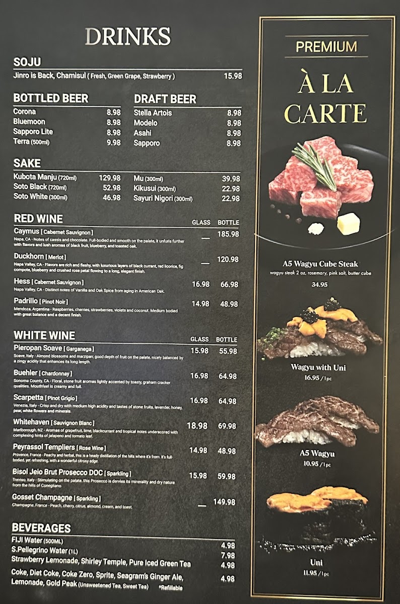 Kan Sushi Menu - Image 3