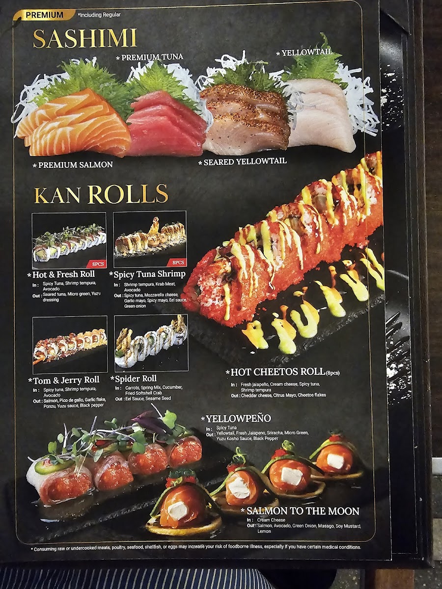 Kan Sushi Menu - Image 6